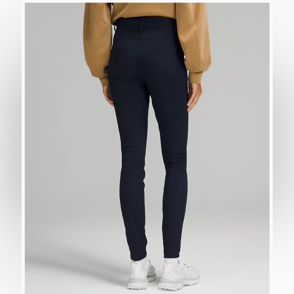 Lululemon City Sleek Slim-Fit 5 Pocket High Rise Pant